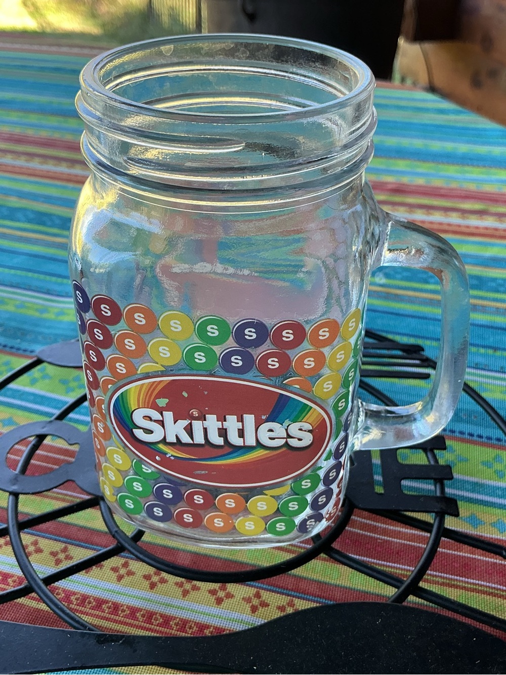 Skittles Mug - colorful candy decorations